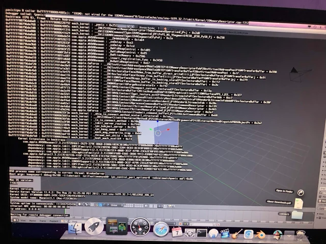 Couldn't run Blender on my ancient Mac – Image