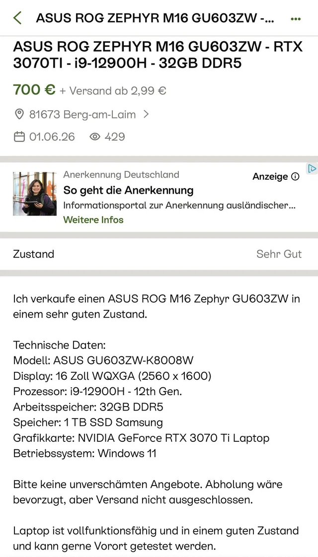 Sind meine Preisvorstellungen unrealistisch? – Image
