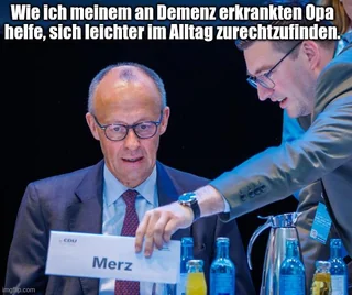 Und hier sitzt du, Opi. #1 – Image
