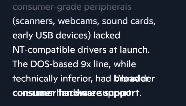 "Bbbbbbbbrrrroooaaaddeerrr hhharrrddwwwaaarrre suuuuppppooooorrttt" – Image