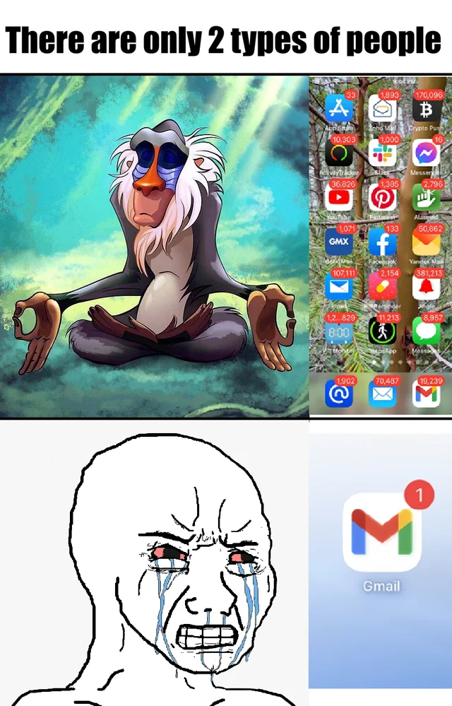 I'm the second one 😭 – Image