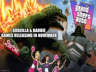 Godzilla & Barbie are teaming up to take down GTA6 #1 – Image