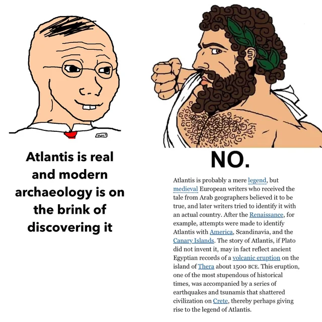 Atlantis was an allegory #1 – Image