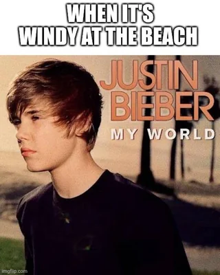 When it's windy at the beach #1 – Image