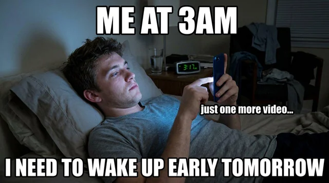 Me at 3AM knowing I need to wake up early tomorrow #1 – Image