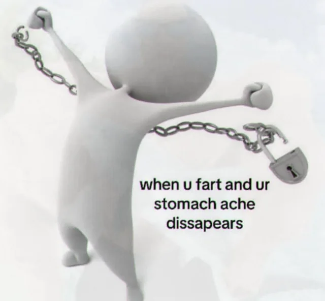 and then you realise poop slipped out 🥀🙂 – Image