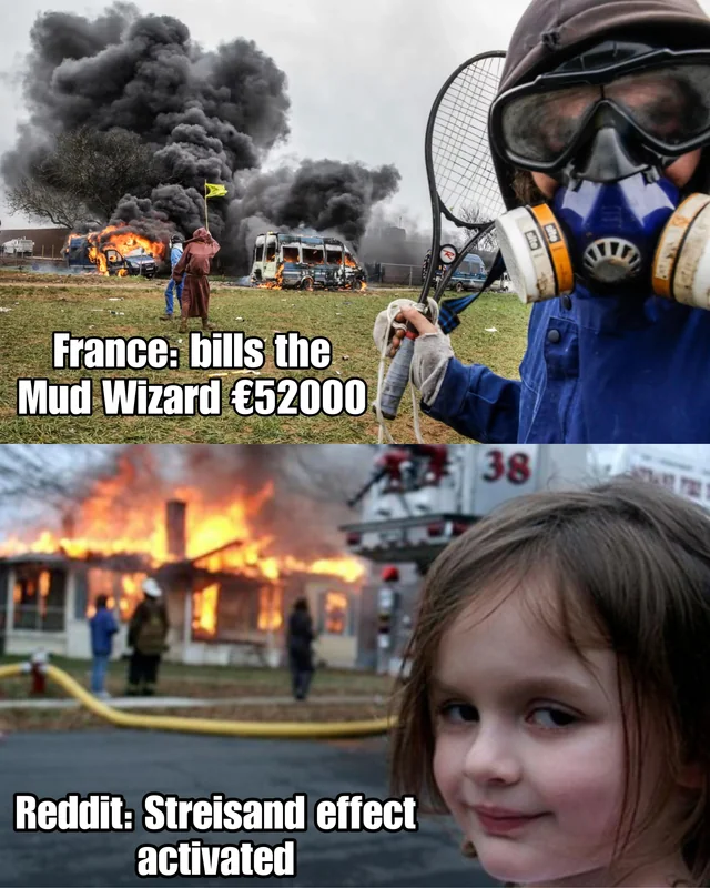 France really sent the Mud Wizard a €52,000 bill #1 – Image