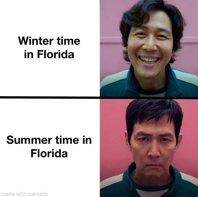 Florida weather is bipolar that or it’s related to global warming – Image