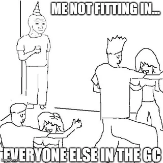 Group chats be like: – Image