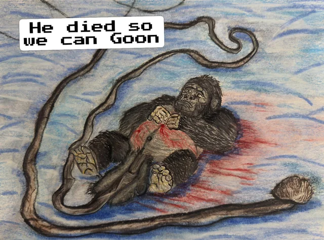 Harambe remembrance post #1 – Image