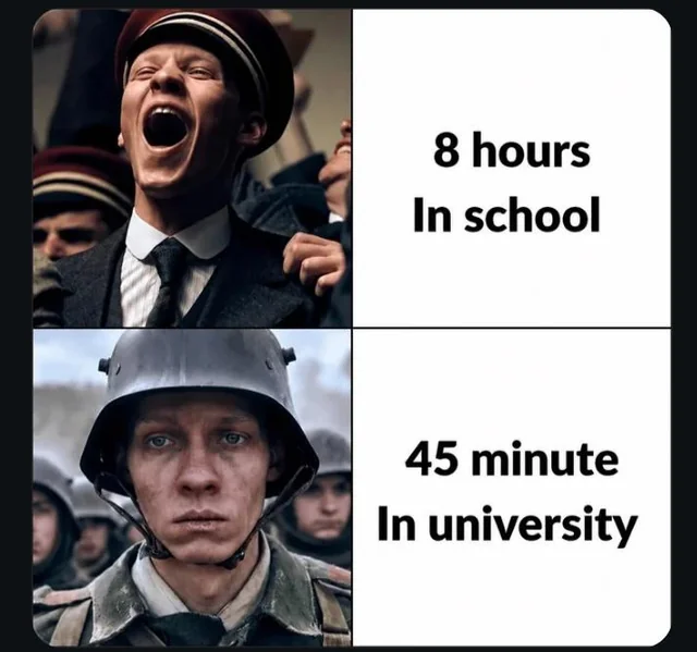 Why does a 45 min college lecture feel like a whole lifetime? – Image