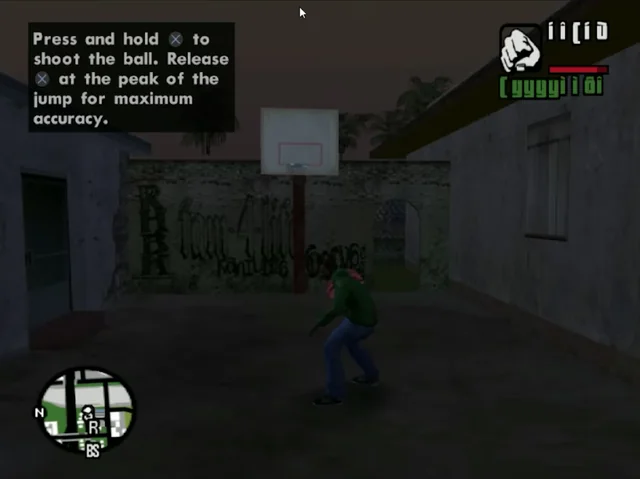 CJ plays some basketball – Image