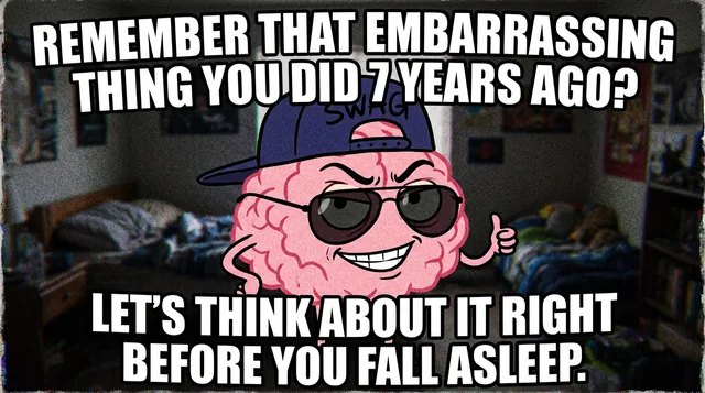 My mind is actively working against me right now #1 – Image