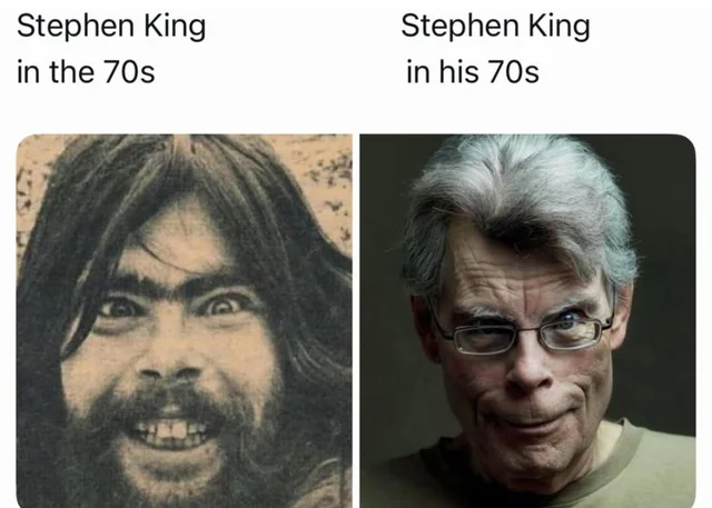 not surprised he wrote the original 'it' book with that ending – Image