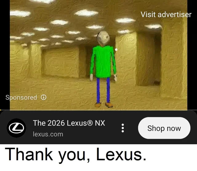 Thank you, Lexus. #1 – Image