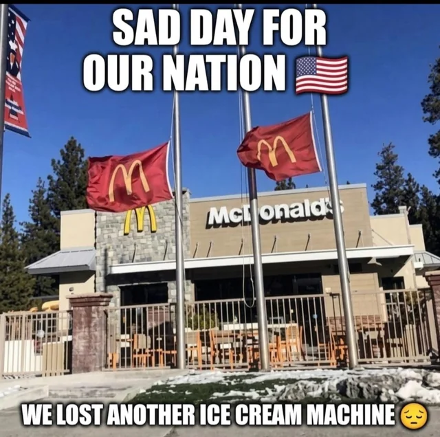 I'm Sorry Sir, But The Ice Cream Machine is Broken – Image