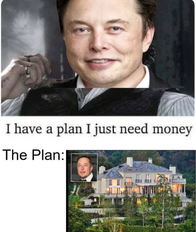 Congrats to all Elon's fanatics funding his new house – Image