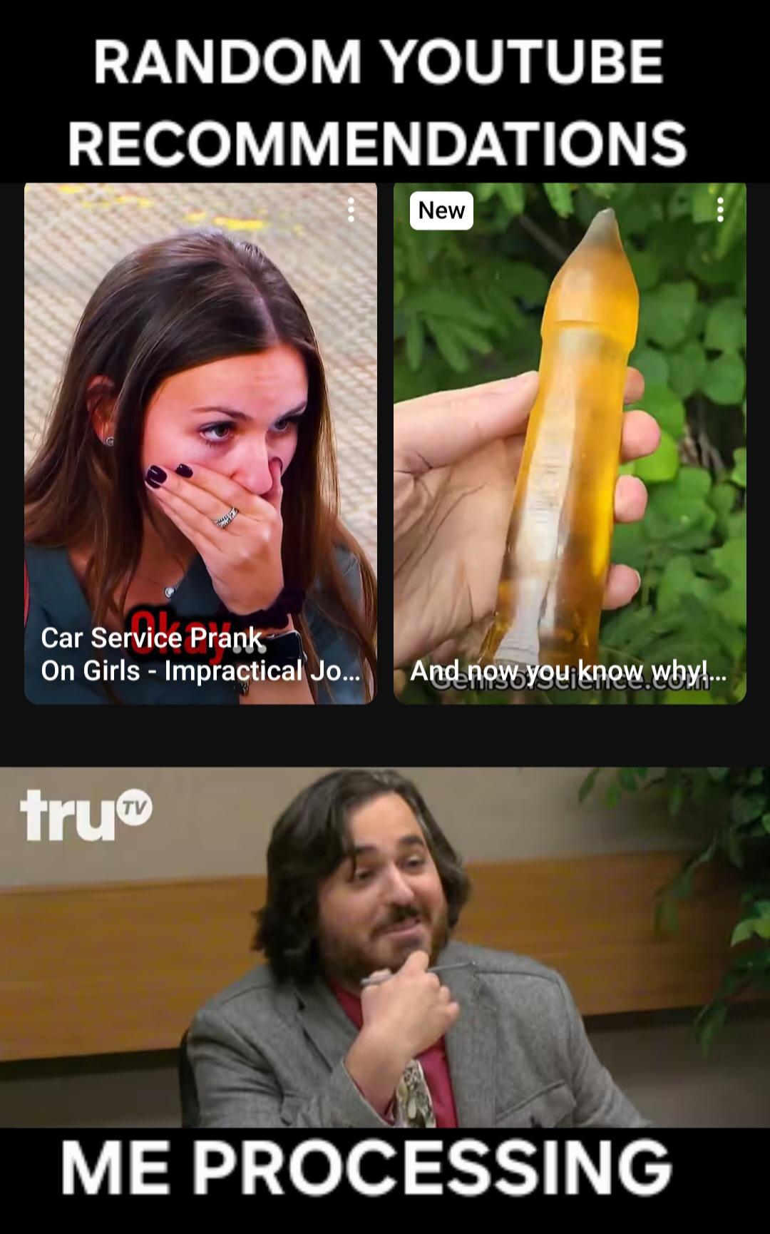 The first thing I see as I open YouTube this morning – Image