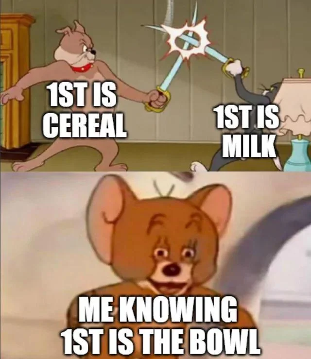 I thought it was spoon first ? 😂 #1 – Image