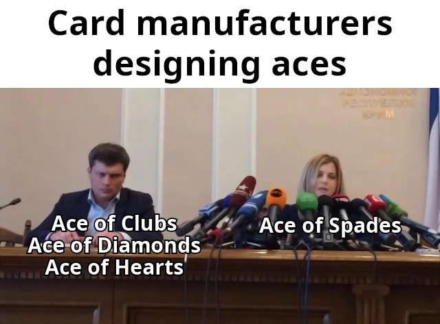 Almost always the case with these cards. #1 – Image