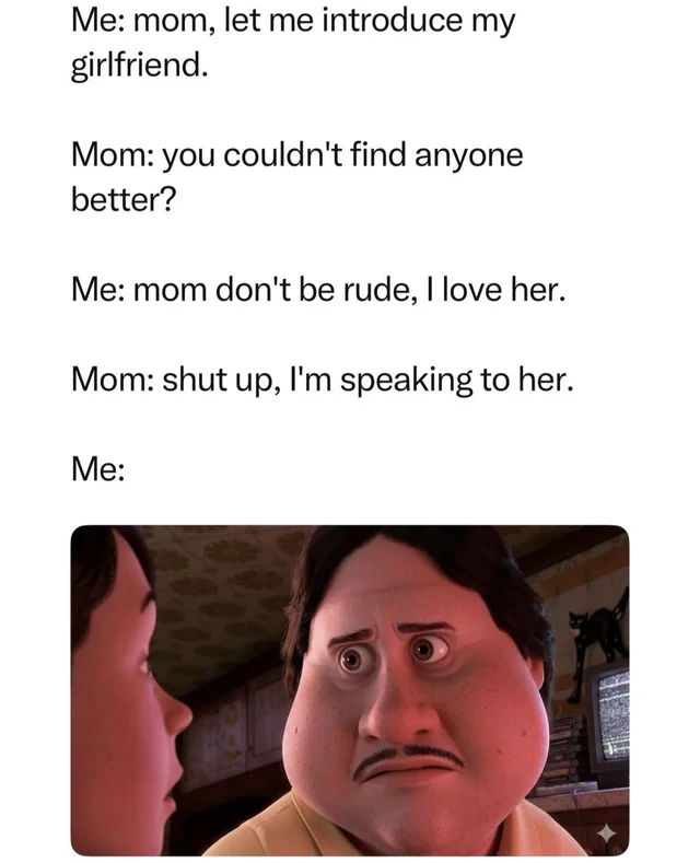 Imagine getting humbled by your own mother. – Image