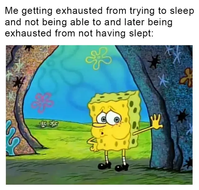 I'm a tired sponge – Image