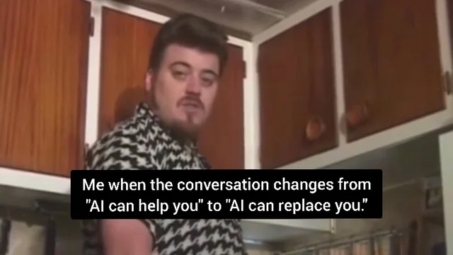 AI can replace you #1 – Image