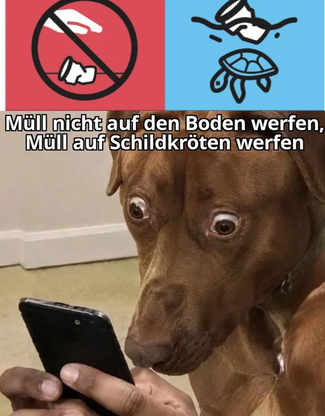 Ich finde diesen Umwelthinweis verwirrend #1 – Image