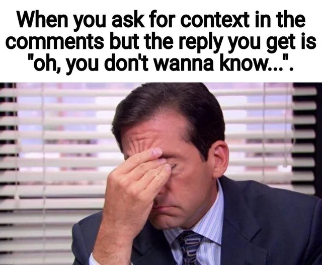 Just tell me already. – Image