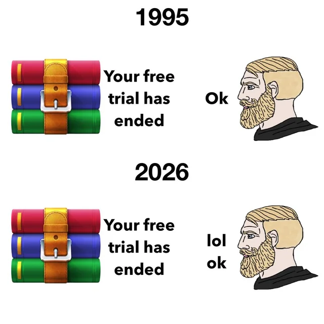 The free trial that never ends #1 – Image