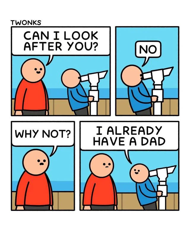 This could qualify as a dad joke no – Image