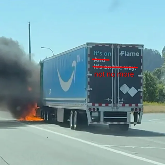 "It's on Flame" #1 – Image