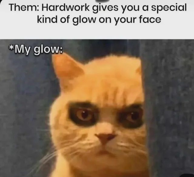 Hard work doesn't give glow always – Image