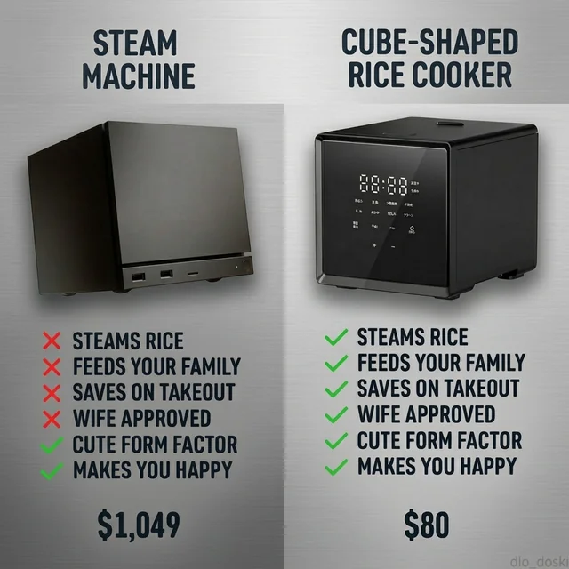 Cube-Shaped Rice Cooker will make you happy – Image