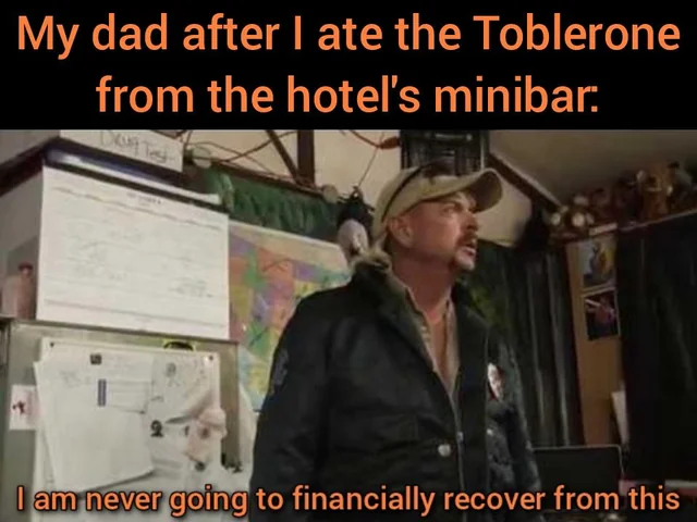 That was also the day when I learned that I am not a fan of Toblerone. – Image