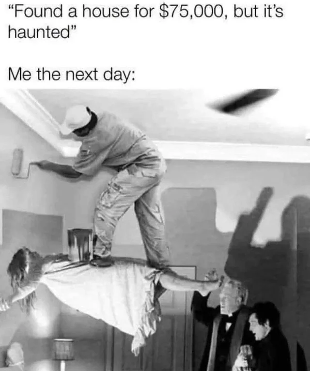 They say haunted house...😋 – Image