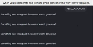 When You're Desperate To Get Someone To Leave You Alone #1 – Image