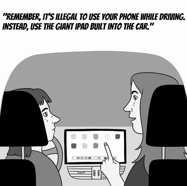 don’t think and drive – Image
