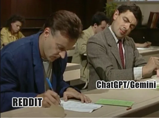 What Reddit says today, AI says tomorrow. – Image