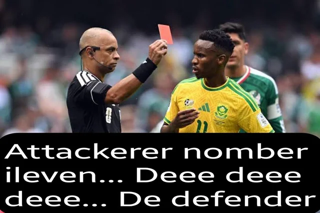 Red card South Africa – Image