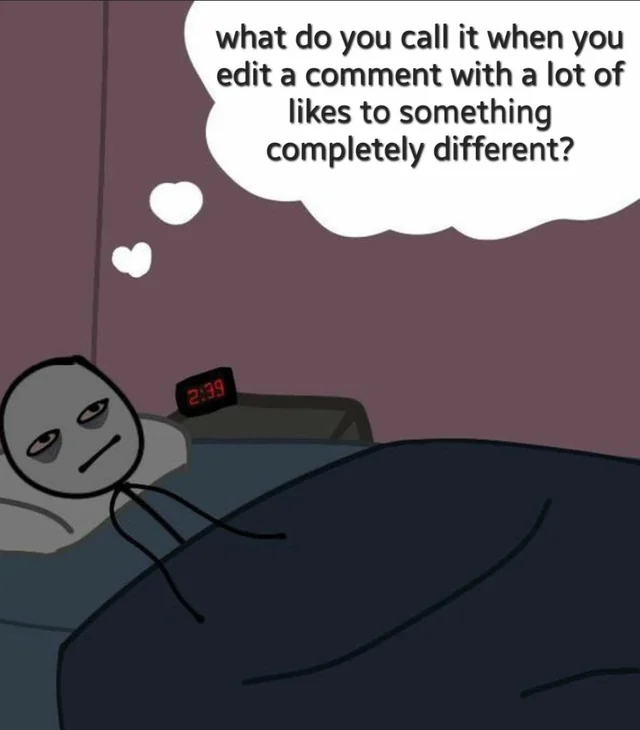 I see people do it all the time, but I’ve never seen a specific name for it. – Image