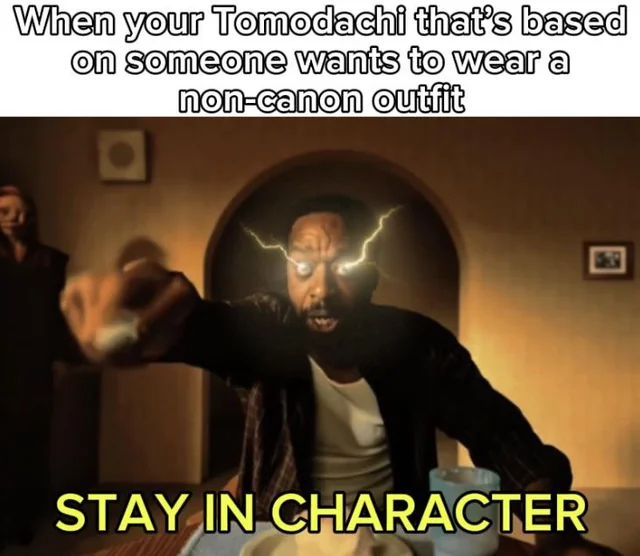 STAY IN CHARACTER! – Image