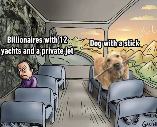 Dog with a stick – Image