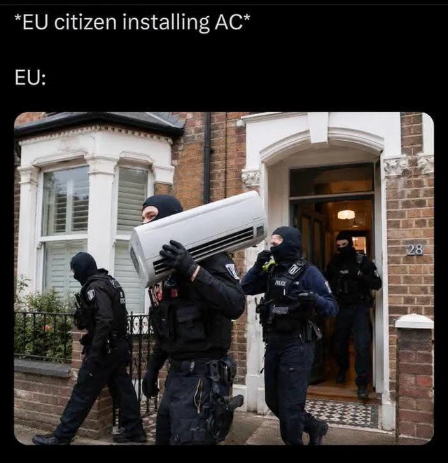 We are taking away the AC for the environment. – Image