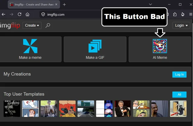 The Bad Button #1 – Image