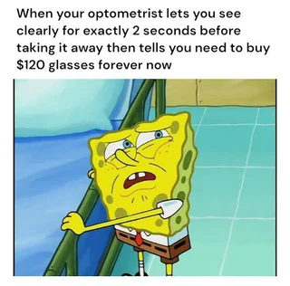 Learning you need glasses as an adult is crazy #1 – Image