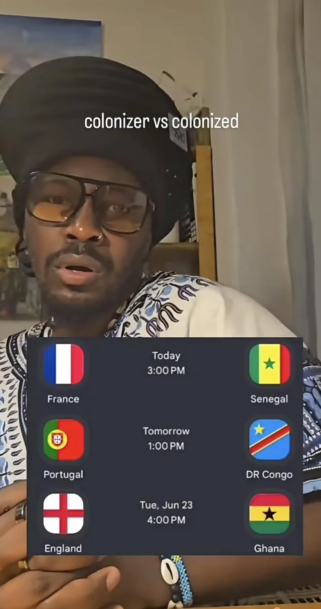 History teachers are definitely watching these matches 💀 – Image
