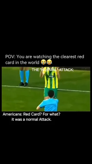 US vs. Bosnia (Amerikaner sehen rote karte) *beispiel video nicht das echte foul aber nah dran* – Image
