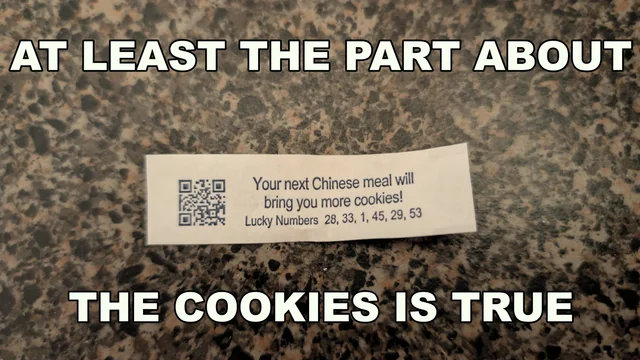 I like cookies, but I'm not sure about the lottery prediction #1 – Image