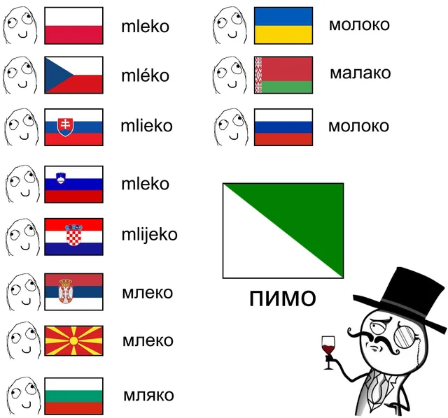 Milk across Slavs #1 – Image
